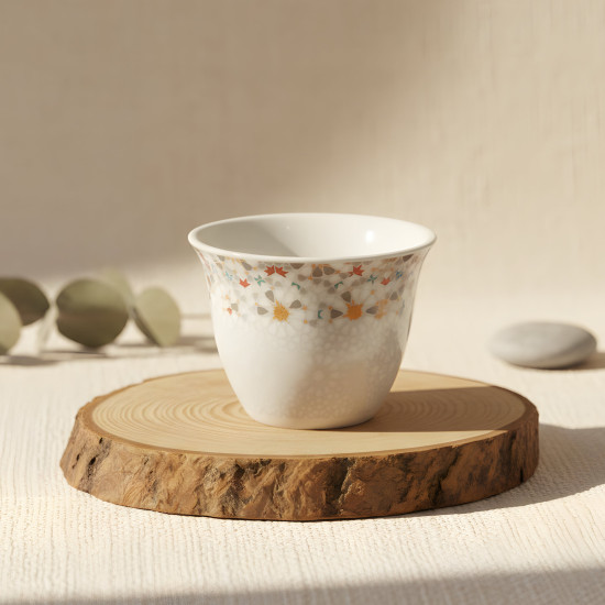 Porcelain Coffee Cup Set 12 Pcs